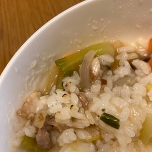 【幼児食】野菜炒めから取り分け★中華丼